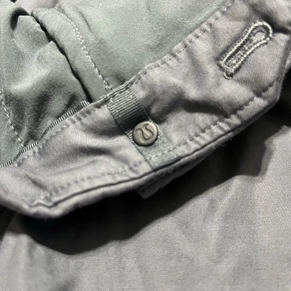 Lululemon Commission Pants Warpstreme Men's Gray LM5474S Classic Sz 34x33